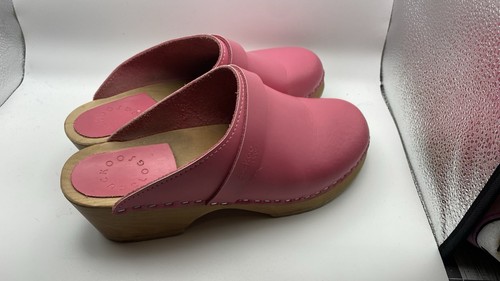 Zoccoli cucù pelle rosa - in,