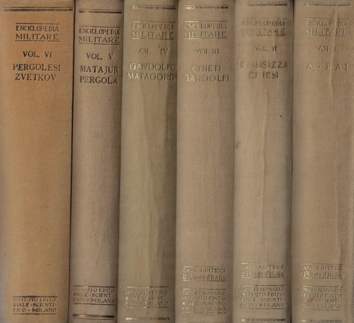 Enciclopedia militare arte - enciclopedia,