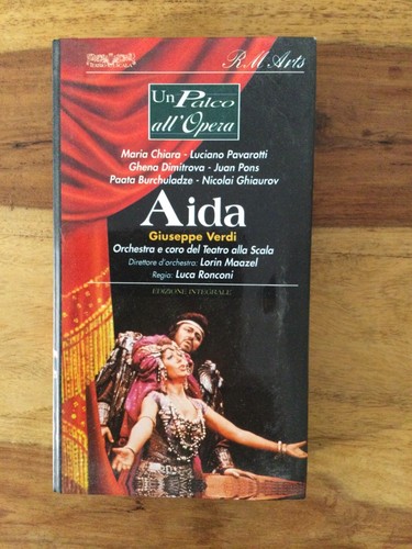Aida vhs giuseppe verdi - aida, un