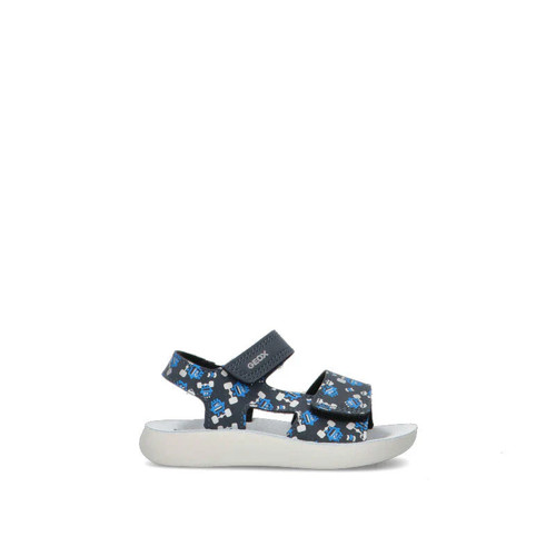 Geox sandalo bambino blu - blu, pu
