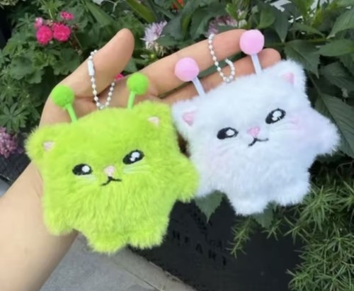 Peluche gatto alieno pezzi - peluche, 2