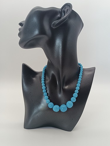 Ancien collier vintage perles - collier,