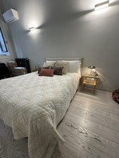 Letto Matrimoniale In Ferro Battuto Con Dolghe In Legno -Modello Leonardo