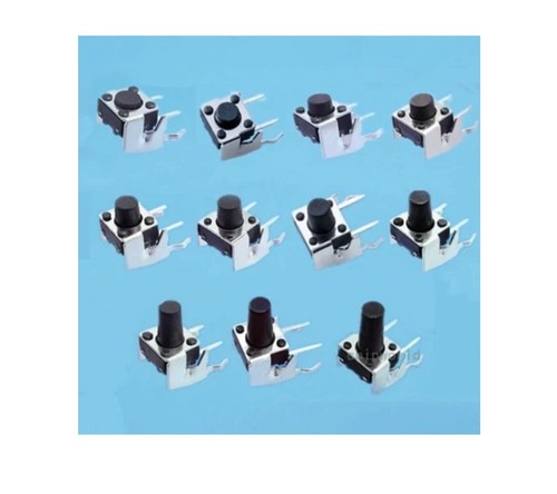 Pulsanti tattili 6x6mm - pulsanti, 90°