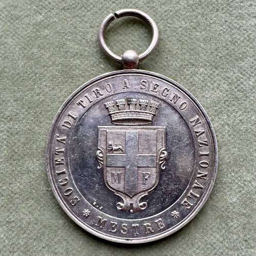 Medaglia tiro segno argento - tiro,
