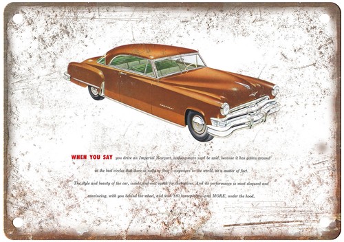 Insegna metallo chrysler - metallo,