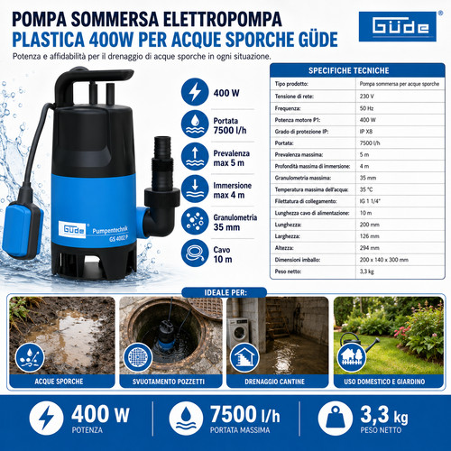 Pompa sommersa elettropompa - pompa,
