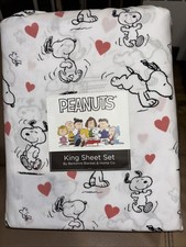 SET LENZUOLA BERKSHIRE PEANUTS