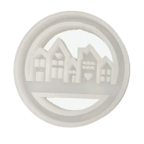 Casa lista silicone - casa, stampi