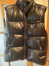 Gilet/Gilet Prada in pelle