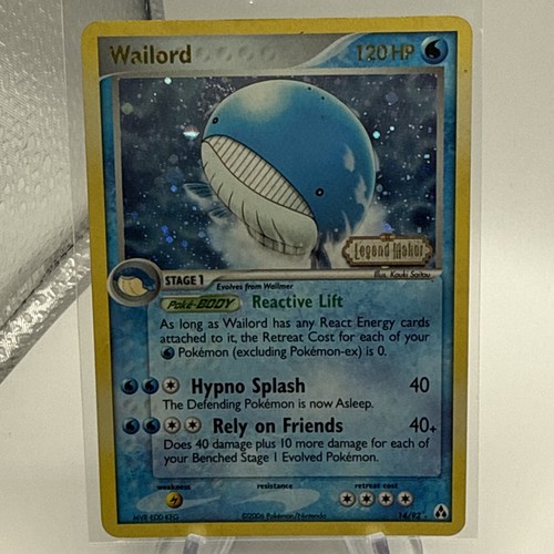 Wailord legend maker - 14/92,