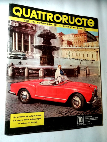 1956 quattroruote novembre - 1956,