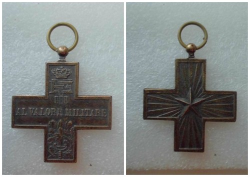 Medaglia croce valore - medaglia,