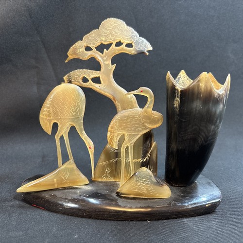 Statuina vintage corno