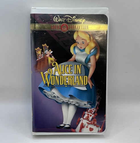 Alice wonderland vhs disney - alice,