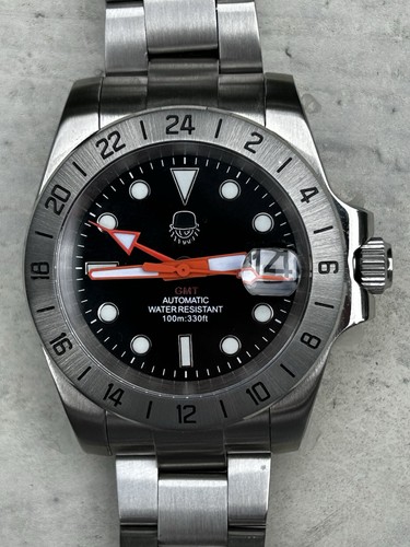 Orologio gmt nero - orologio,