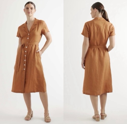Abito midi donna quince - midi, 100%
