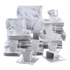 Set piatti porcellana Flora