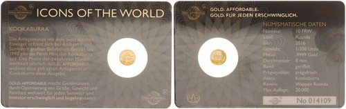 Ruanda frw oro 2016 - frw,