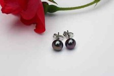 6 MM NERO VERO perle d'acqua