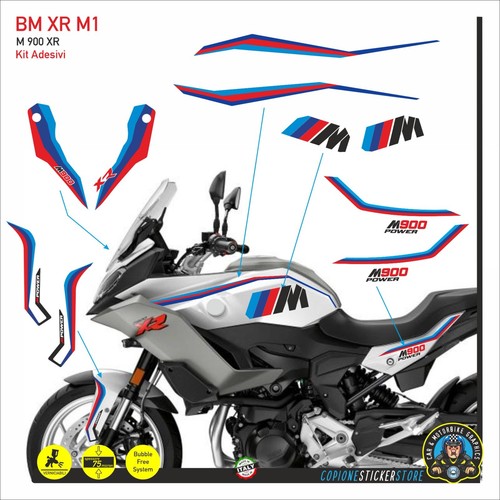 Kit adesivi bmw 900 xr - kit,