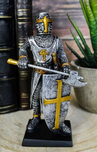 Cavaliere crociato medievale - cavaliere,