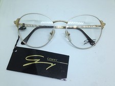 GENNY 533 occhiali da vista donna vintage metallo originali woman glasses brille