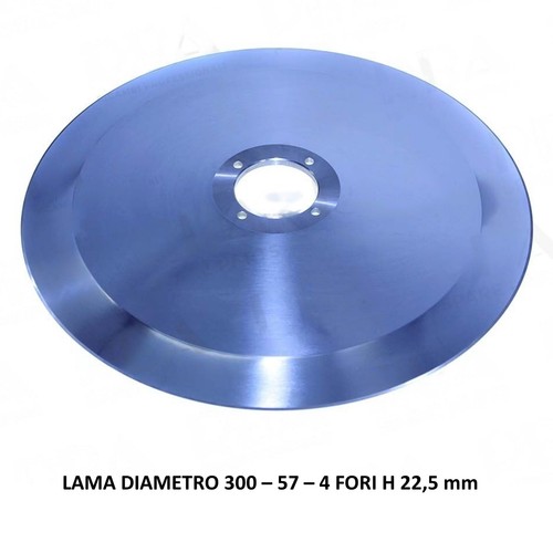 Lama acciaio per affettatrice - acciaio,