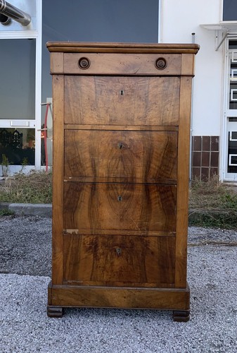 Cassettiera scrittoio ribalta - scrittoio,