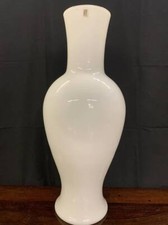 Grande vaso bianco lattimo