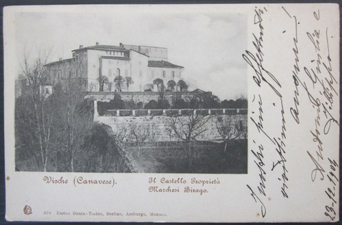 Vische canavese cartolina - canavese, fp