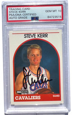 Steve Kerr firmata 1989 NBA