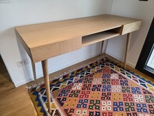 Scrivania color rovere due