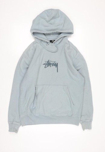 Stussy maglione uomo blu felpa - uomo,