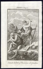 SANSONE UCCIDE  I  FILISTEI