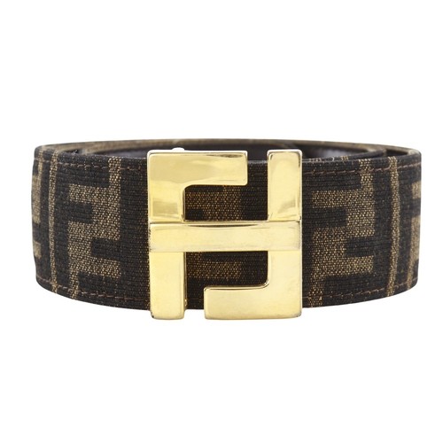 Cintura fendi zucca marrone - cintura,