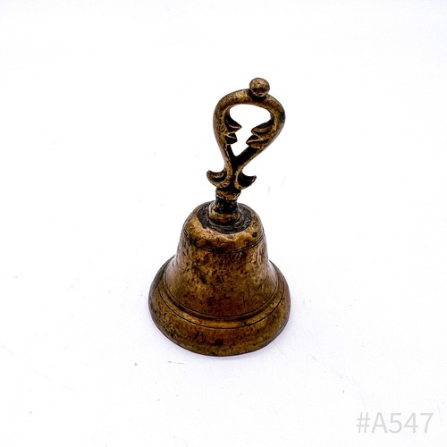 Antico campana mano ottone - campana,