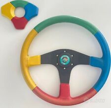 Volante Momo Benetton '89 Vintage, Prezzo Trattabile, Pulsante Clacson Incluso