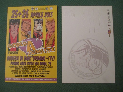 Cartolina godega fumetti - 1,