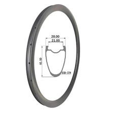 Cerchi tubolari tubeless 700C