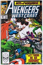 AVENGERS WEST COAST # 55 US