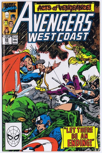 Avengers west coast 55 us - 55,