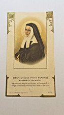 Santino reliquia Bernadette