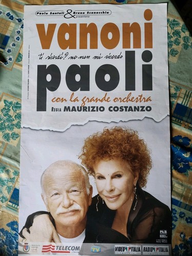 Vanoni paoli locandina - vanoni/paoli,