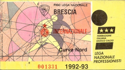 Biglietto stadio brescia - stadio,