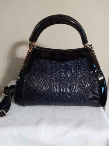 Borsa donna nera blu - borsa, e