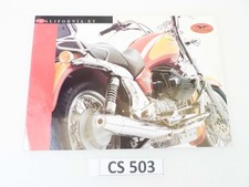 Depliant Brochure Guzzi California EV dim 30 x 21 cm materiale commerciale NU...
