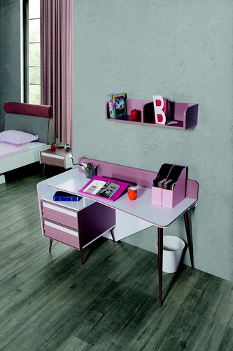 Scrivania legno rosa - , tavolo