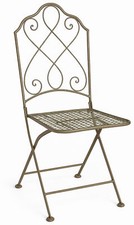 Sedia Pieghevole Metallo Ferro