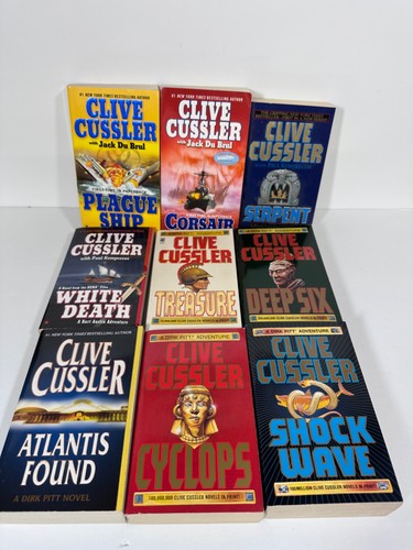 Clive cussler mixed paperback - clive,
